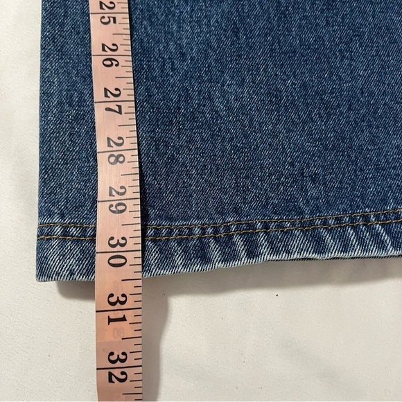 Duluth Trading Co Men's Size 44x32 Blue/Tan Inner Lining Relaxed Jeans Work - Picture 10 of 10